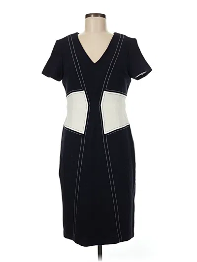 Pre-owned Ann Taylor Casual Dress In Blue