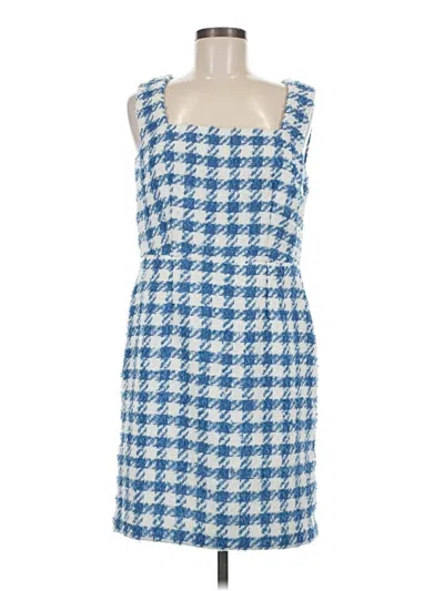 Ann Taylor Casual Dress In Blue