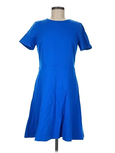 Ann Taylor Casual Dress In Blue