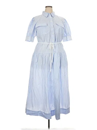 Ann Taylor Casual Dress In Blue