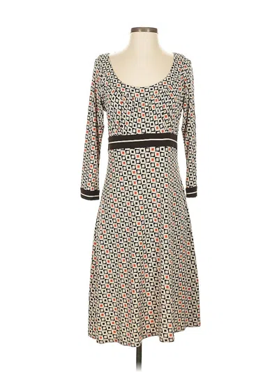 Pre-owned Ann Taylor Casual Dress In Brown