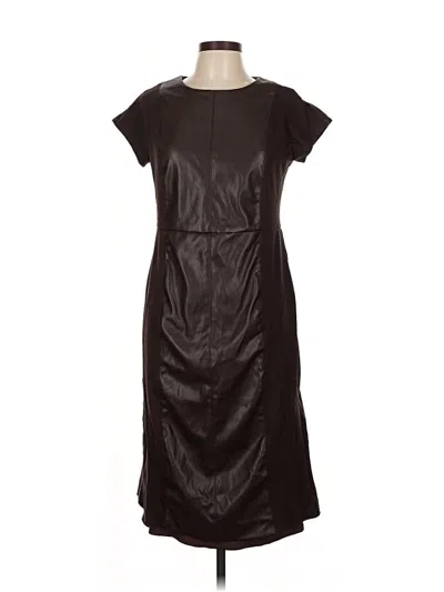 Pre-owned Ann Taylor Casual Dress In Brown