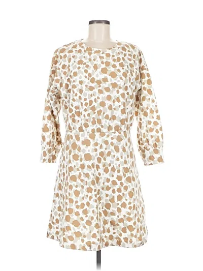 Ann Taylor Casual Dress In Brown