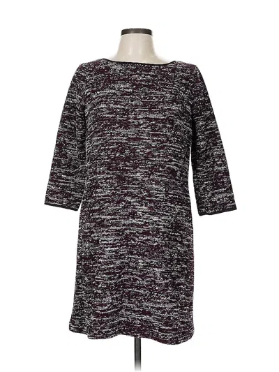 Pre-owned Ann Taylor Casual Dress In Gray