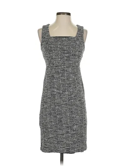 Pre-owned Ann Taylor Casual Dress In Gray