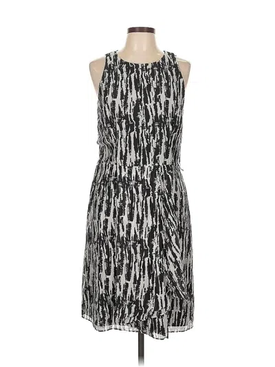 Pre-owned Ann Taylor Casual Dress In Gray