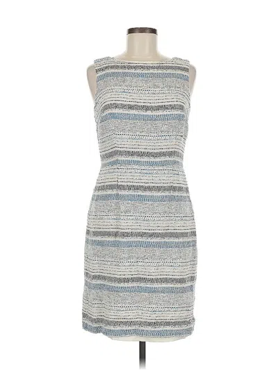 Pre-owned Ann Taylor Casual Dress In Gray