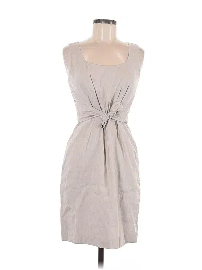 Pre-owned Ann Taylor Casual Dress In Gray