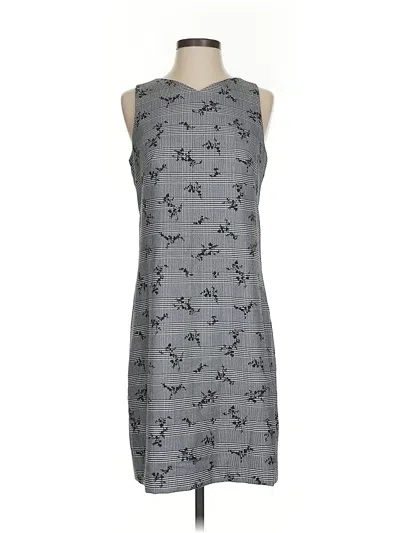 Pre-owned Ann Taylor Casual Dress In Gray