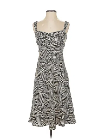 Pre-owned Ann Taylor Casual Dress In Gray