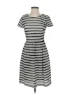 Ann Taylor Casual Dress In Gray