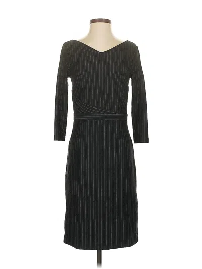 Pre-owned Ann Taylor Casual Dress In Gray