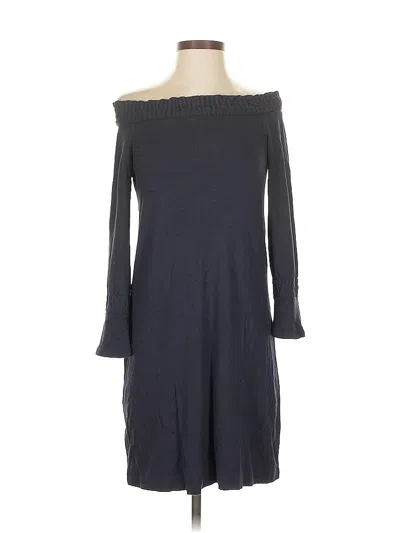 Pre-owned Ann Taylor Casual Dress In Gray