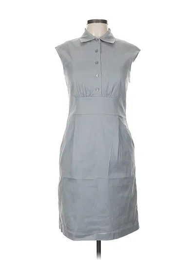 Pre-owned Ann Taylor Casual Dress In Gray
