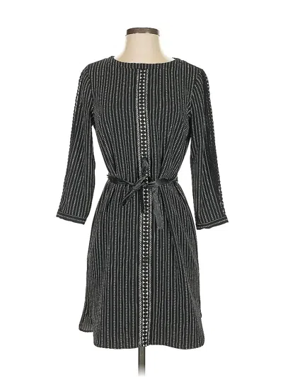 Pre-owned Ann Taylor Casual Dress In Gray