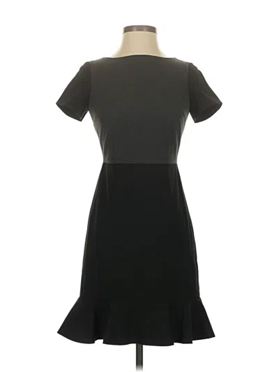 Pre-owned Ann Taylor Casual Dress In Gray