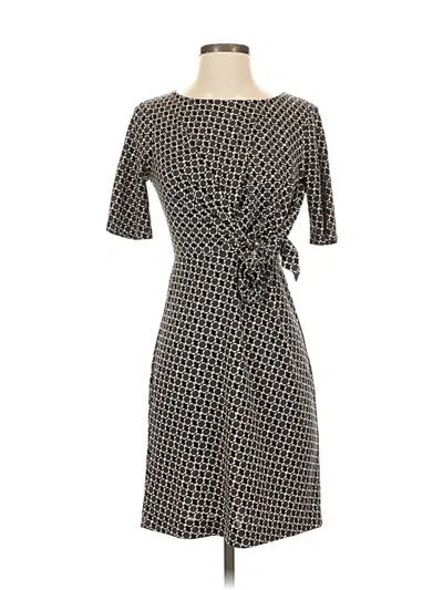 Pre-owned Ann Taylor Casual Dress In Gray
