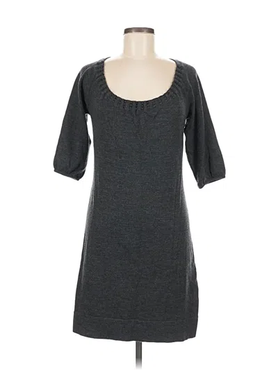 Pre-owned Ann Taylor Casual Dress In Gray