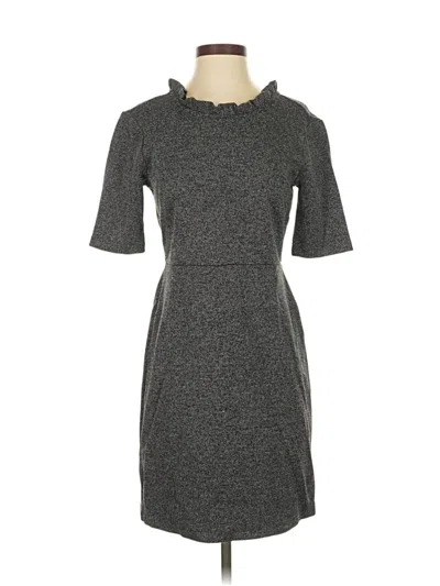 Pre-owned Ann Taylor Casual Dress In Gray