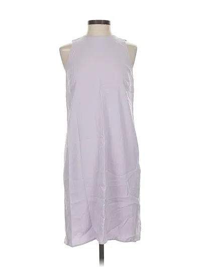 Pre-owned Ann Taylor Casual Dress In Gray