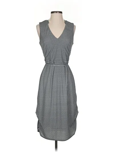 Pre-owned Ann Taylor Casual Dress In Gray