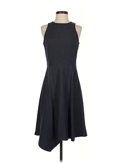 Pre-owned Ann Taylor Casual Dress In Gray