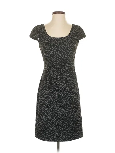 Pre-owned Ann Taylor Casual Dress In Gray