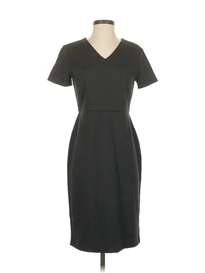 Pre-owned Ann Taylor Casual Dress In Gray