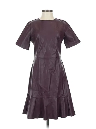 Pre-owned Ann Taylor Casual Dress In Gray