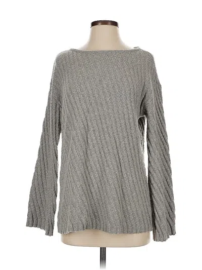 Pre-owned Ann Taylor Casual Dress In Gray