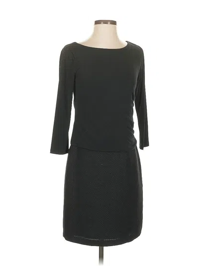 Pre-owned Ann Taylor Casual Dress In Gray