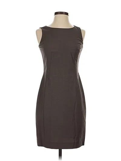 Pre-owned Ann Taylor Casual Dress In Gray