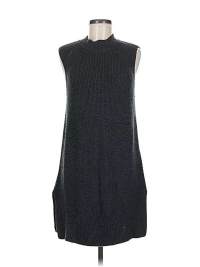 Pre-owned Ann Taylor Casual Dress In Gray