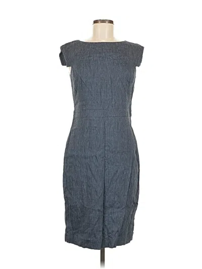 Pre-owned Ann Taylor Casual Dress In Gray