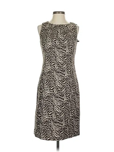 Pre-owned Ann Taylor Casual Dress In Gray