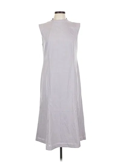 Pre-owned Ann Taylor Casual Dress In Gray