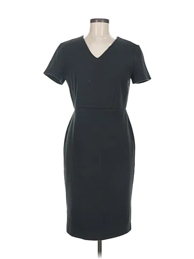 Pre-owned Ann Taylor Casual Dress In Gray