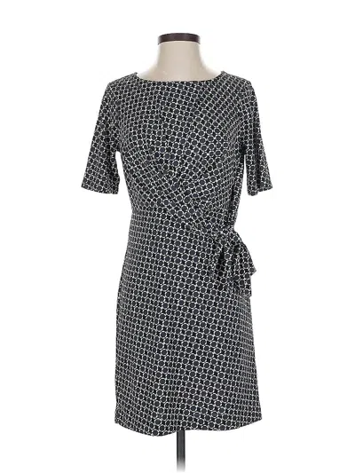 Pre-owned Ann Taylor Casual Dress In Gray