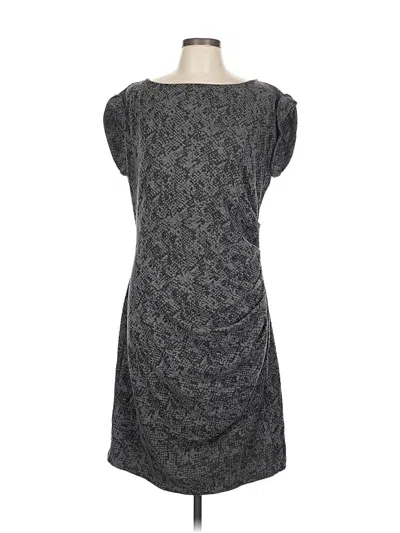 Pre-owned Ann Taylor Casual Dress In Gray