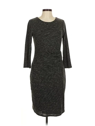 Pre-owned Ann Taylor Casual Dress In Gray