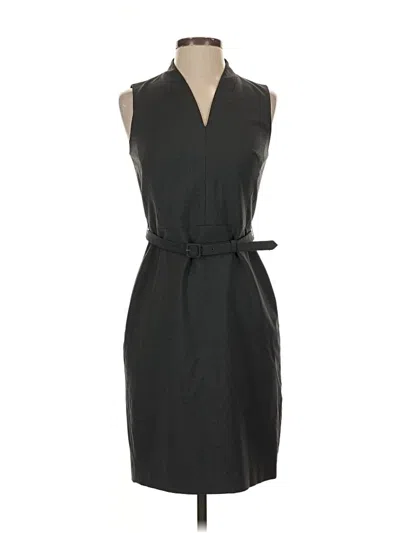 Pre-owned Ann Taylor Casual Dress In Gray