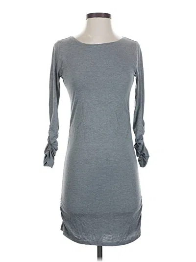 Pre-owned Ann Taylor Casual Dress In Gray