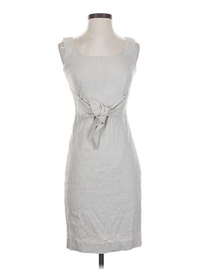 Pre-owned Ann Taylor Casual Dress In Gray