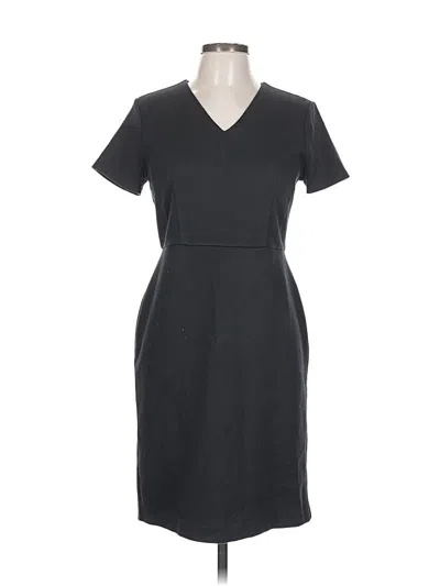 Pre-owned Ann Taylor Casual Dress In Gray