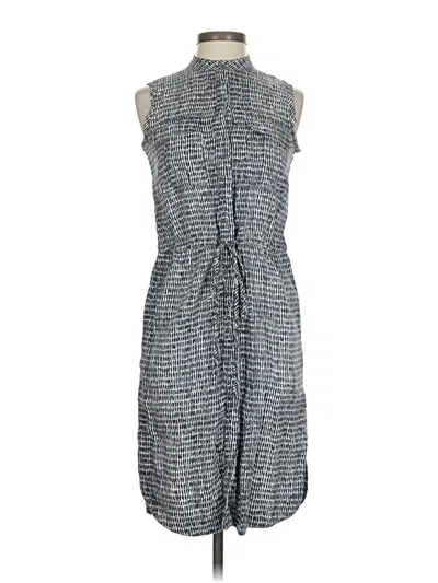 Pre-owned Ann Taylor Casual Dress In Gray