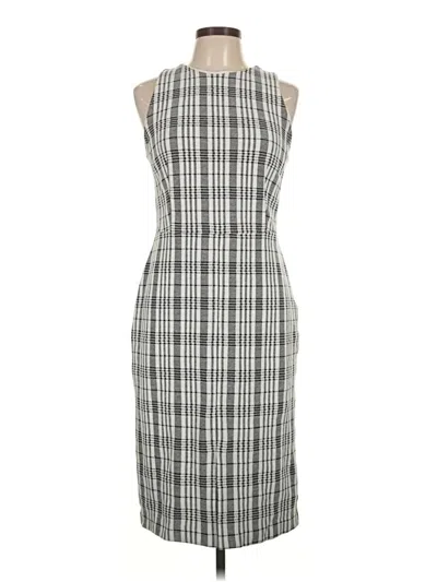 Pre-owned Ann Taylor Casual Dress In Gray