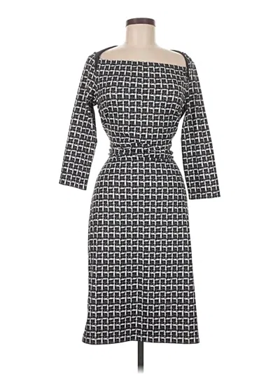 Pre-owned Ann Taylor Casual Dress In Gray