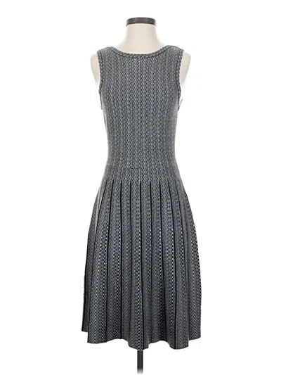 Pre-owned Ann Taylor Casual Dress In Gray