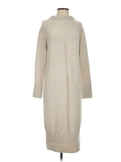 Pre-owned Ann Taylor Casual Dress In Gray