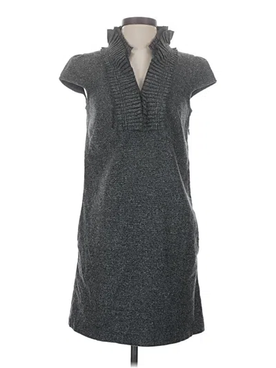 Pre-owned Ann Taylor Casual Dress In Gray
